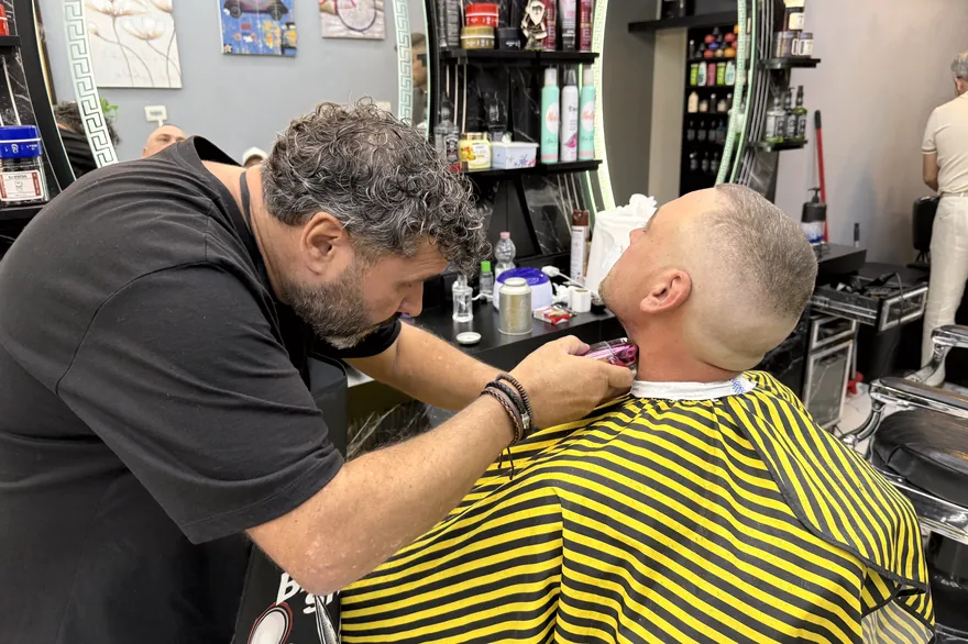 Contorno della barba